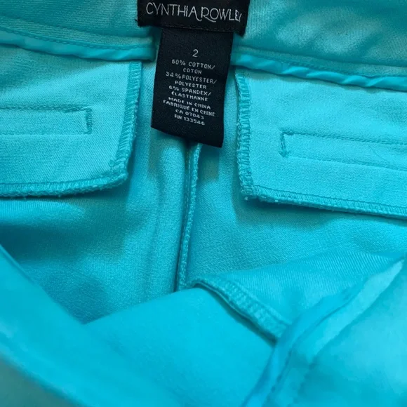 Cynthia Rowley Crop/Ankle Pants (Size - 2) - Picture 3 of 8